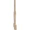 Ekena Millwork Kennewick Rough Sawn Timber Gable Bracket, Douglas Fir, 84"W x 42"H x 2"D x 6"F, 12/12 Pitch GBW084X42X0206KEN00RDF - alternate 4